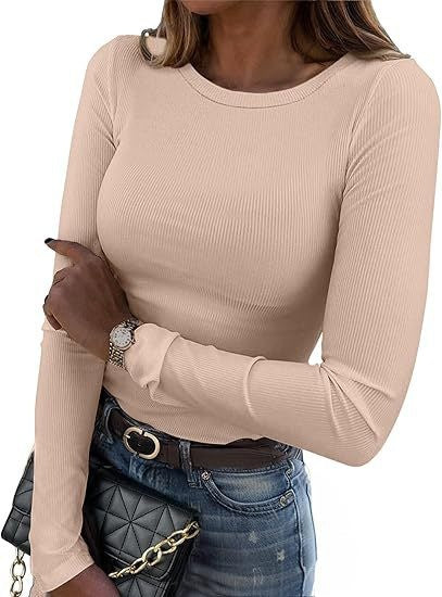 Slim Fit Casual Basic Top