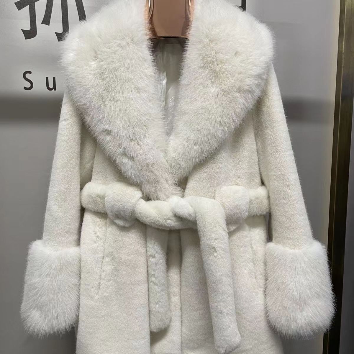 Lantern Ring Baoou Mink Fur Coat Advanced Fashion Version