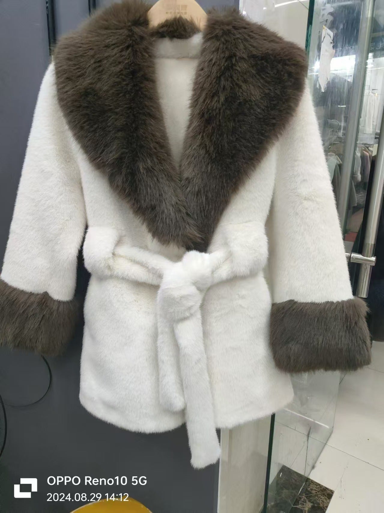 Lantern Ring Baoou Mink Fur Coat Advanced Fashion Version